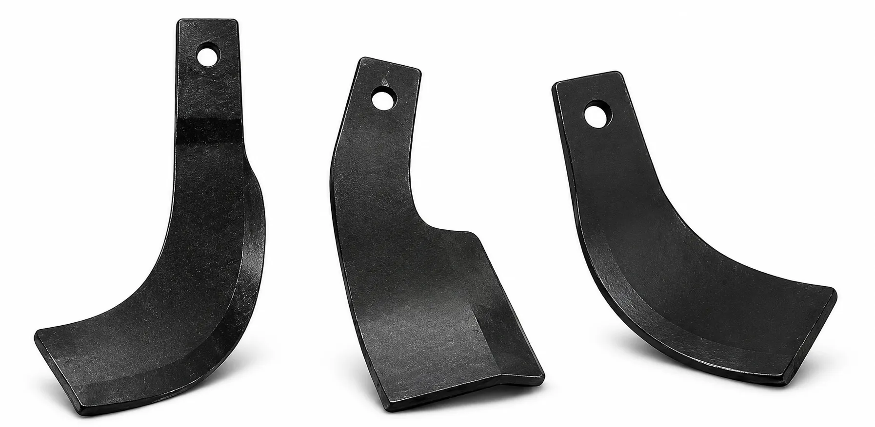 Rotary tiller blades